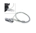 Candado de Combinación para Laptop BRobotix 128899 1.3 Metros Acero Inoxidable