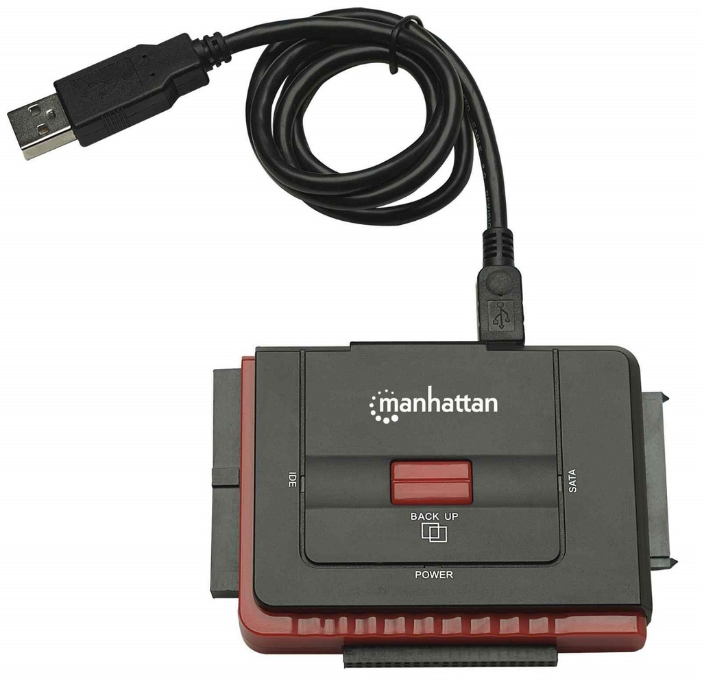 Cable Adaptador Manhattan Usb 2.0 A Sata/ Ide 179195 Convertidor