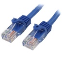Cable de red de 10m azul cat5e e ethernet sin enganche