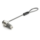 Cable extensor para candado de laptop de 15cm y bucle de 2.5 cm