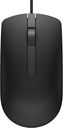 Mouse Dell Óptico MS116 Alámbrico USB 1000DPI