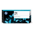 Cartucho De Tinta HP 730 Color Gris De Amplio Formato 300ml 