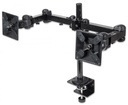 Soporte Para Monitor Manhattan De Escritorio Movimiento Articulado 2 Pantallas 13"-24" Máximo 6 kg Cada Uno