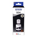 Botella de tinta epson 504 negro (t504120-al) 127ml, para l4150, l4160, l6161, l6171