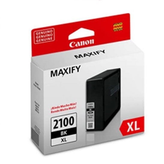 Cartucho de Tinta Canon Negro PGI-2100XL Alta Capacidad