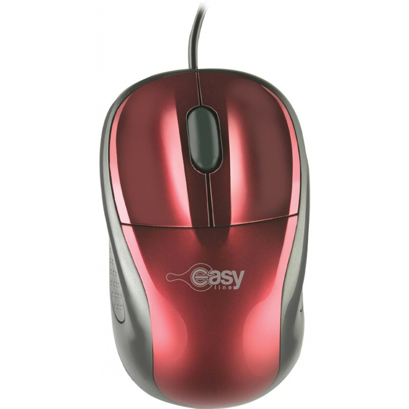Mouse easy line easy line - rojo