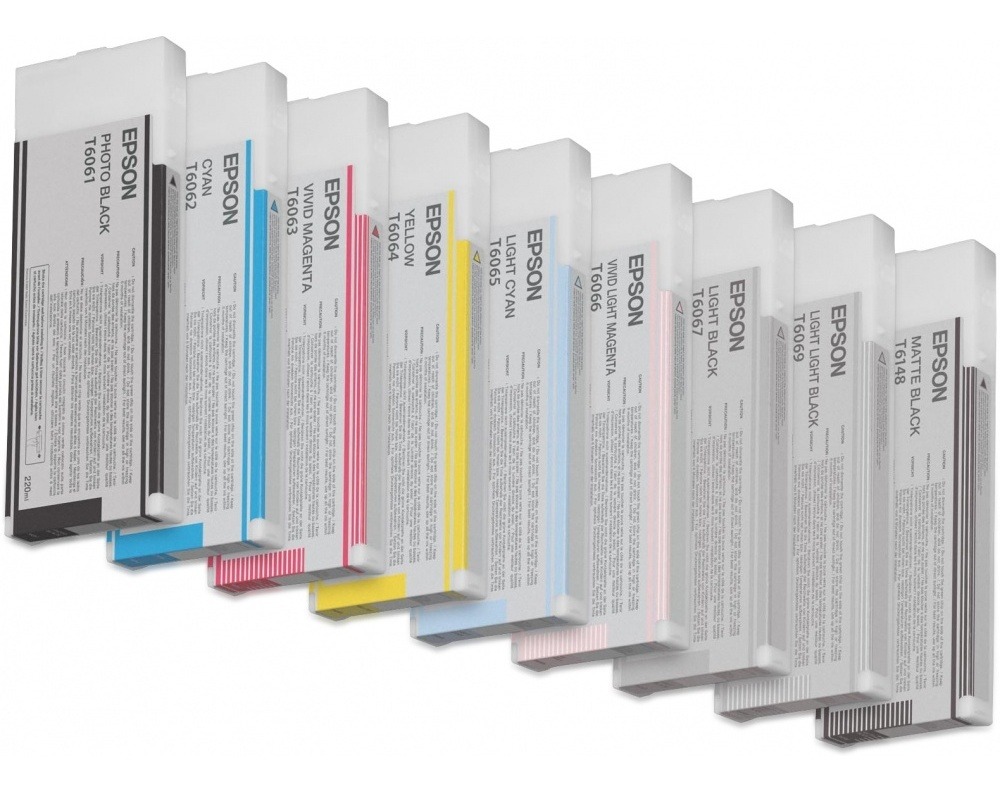 Cartucho Epson UltraChrome K3 Amarillo 220 ml Stylus Pro 4800 4880