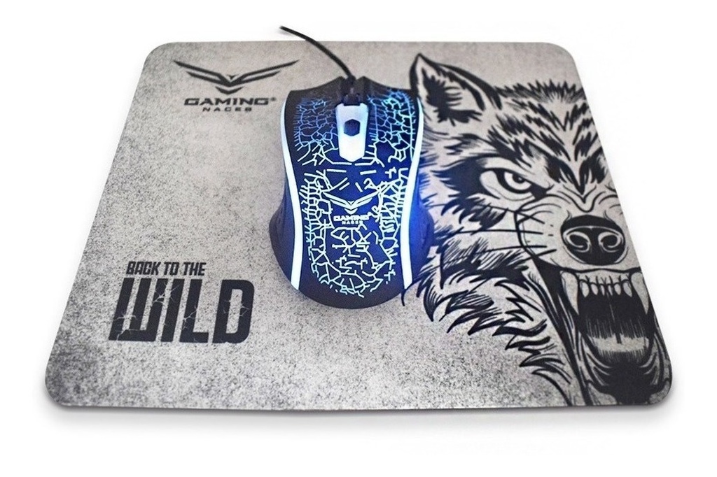 Kit Mouse + Mousepad Naceb Technology NA-632