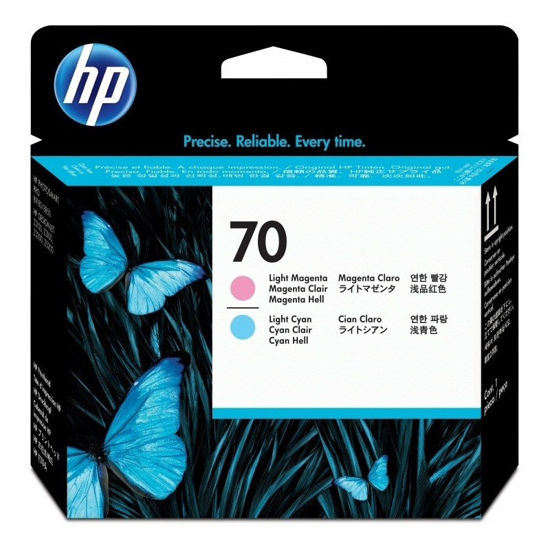 Cabezal HP 70 Magenta Claro/Cyan Claro
