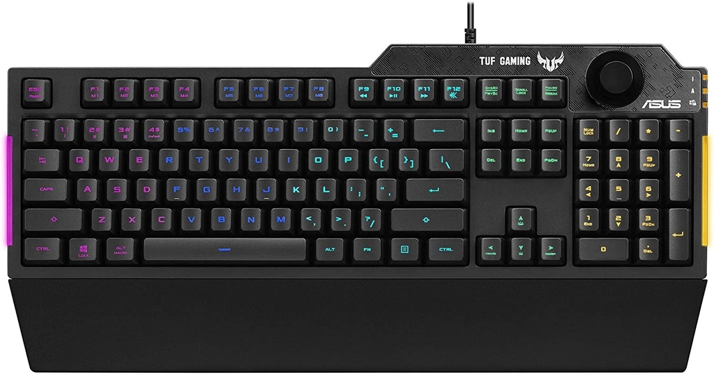 Teclado Gamer ASUS TUF Gaming K1 RGB Alámbrico Inglés