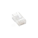 Plug rj45 cat5e multifiliar utp bote 100pzas intellinet 790055