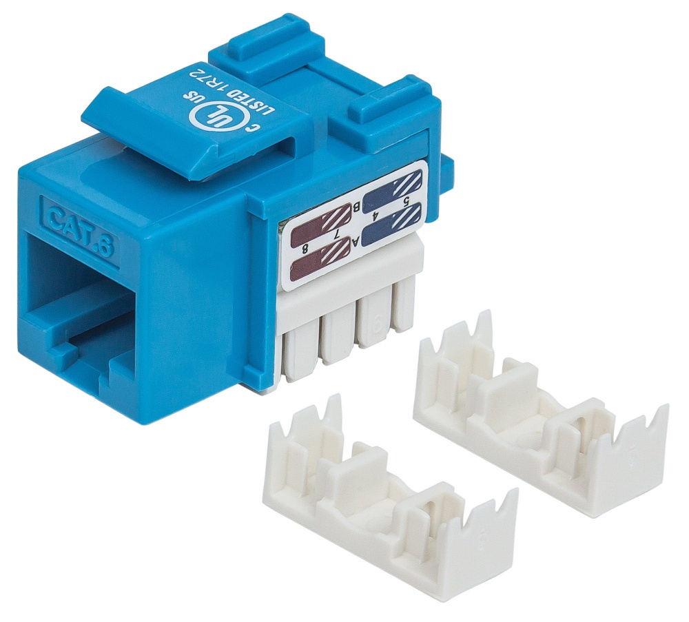 Jack Categoría 6 Intellinet RJ-45 Azul