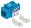 Jack Categoría 6 Intellinet RJ-45 Azul