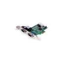 Tarjeta adaptadora pci express pcie de 2 puertos serial rs232 db9 uart 16550 - startech.com mod. pex2s553