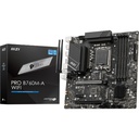 Tarjeta Madre Msi Pro B760m-a Wifi Lga 1700, 4 Ddr5-sdram, Micro Atx, Wifi