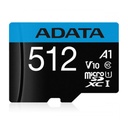 Memoria Flash Adata Premier, 512GB MicroSDXC UHS-I Clase 10, con Adaptador