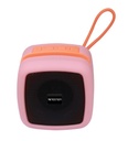 Bocina portatil rosa nb-09 -