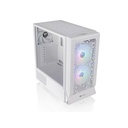 Gabinete thermaltake ceres 330 tg midi tower, 2x ventiladores 140mm, blanco