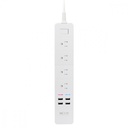 Nexxt Solutions Supresor de Picos NHP-E610, 4 Salidas, 4 Puertos USB, 900 Joules