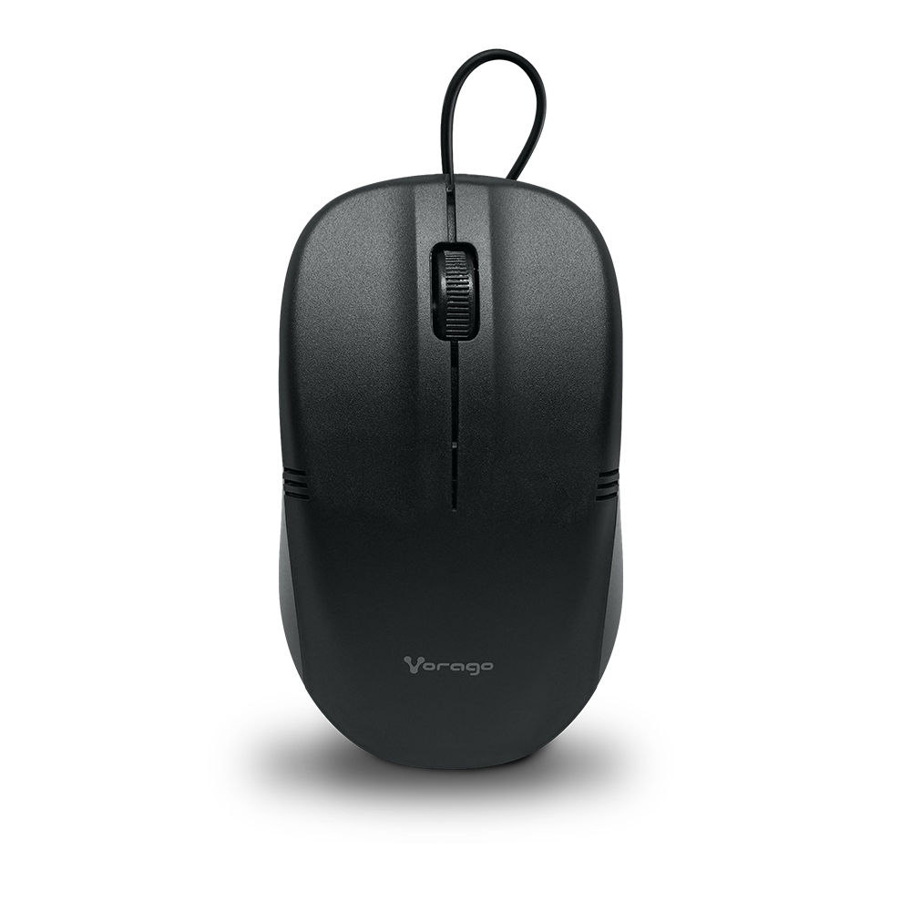 Mouse Vorago Óptico MO-103 Alámbrico USB 1000DPI 3 Botones