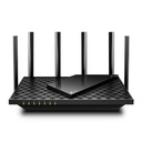 TP-Link Router con Sistema de Red Wi-Fi en Malla AX5400, 4 x RJ-45, 5400 Mbit/s WLAN, Doble Banda 2.4/5 GHz, Wi-Fi 6, 6 Antenas Externas, 1 Pieza