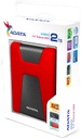 Disco Duro Externo Adata HD650 2.5'' 2TB USB 3.1 Rojo para Mac/PC