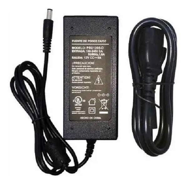 Adaptador De Corriente Saxxon Psu1205-d 100v-240v - 12v