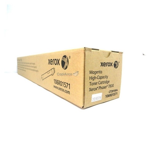 Cartucho Tóner Xerox 106R01571 Magenta 17,200 Páginas