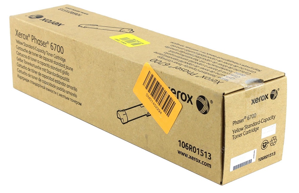 Cartucho de Toner Xerox Color Amarillo 106R01513 5,000 Páginas