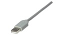 Cable Manhattan USB A - USB A 4.5 Metros