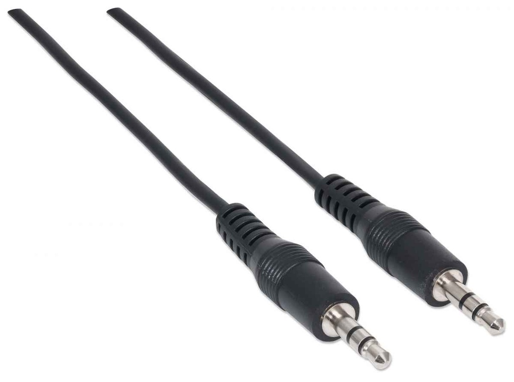 Cable Audio Estéreo Manhattan 3.5mm - 3.5mm 1.8 Metros