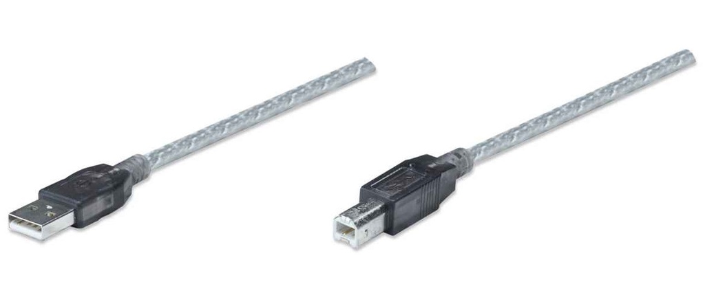 Cable Manhattan De Extensión Activa USB A Macho - USB B Macho 11 Metros