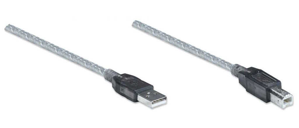 Cable Manhattan De Extensión Activa USB A Macho - USB B Macho 11 Metros