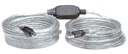 Cable Manhattan De Extensión Activa USB A Macho - USB B Macho 11 Metros