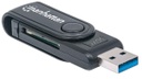 Lector De Memoria Manhattan USB 3.0 5000 Mbit/s