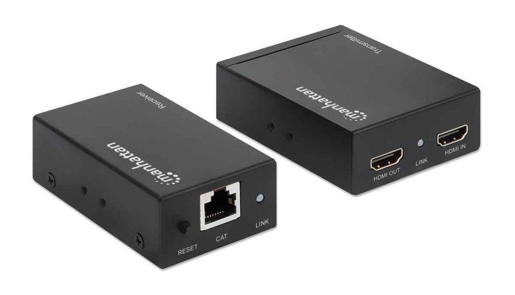Extensor HDMI Manhattan De 3 Puertos 1920x1200 Pixeles 1x RJ-45