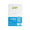 Bobina De Cable Ghia Cat5e UTP 100 Metros