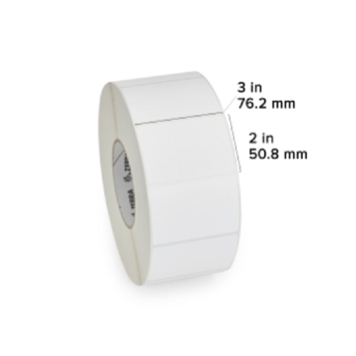 Etiqueta Zebra Z-Perform 2000T 2750 Etiquetas De 3''x2'' 1 Rollo