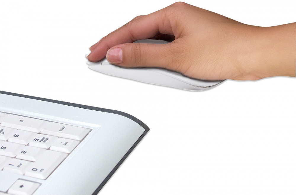 Mini Mouse Manhattan Óptico Silueta Alámbrico 1000DPI USB