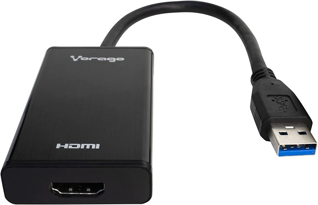 Adaptador De Video Vorago ADP-204 USB 3.0 a HDMI Y 3.5mm