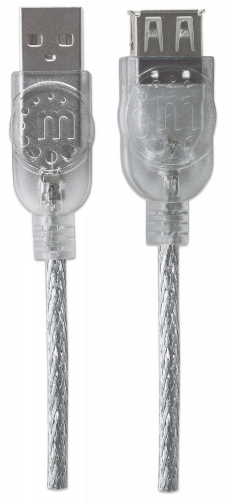 Cable Extensión De Alta Velocidad Manhattan USB 2.0 USB A Macho - USB A Hembra 4.5 Metros