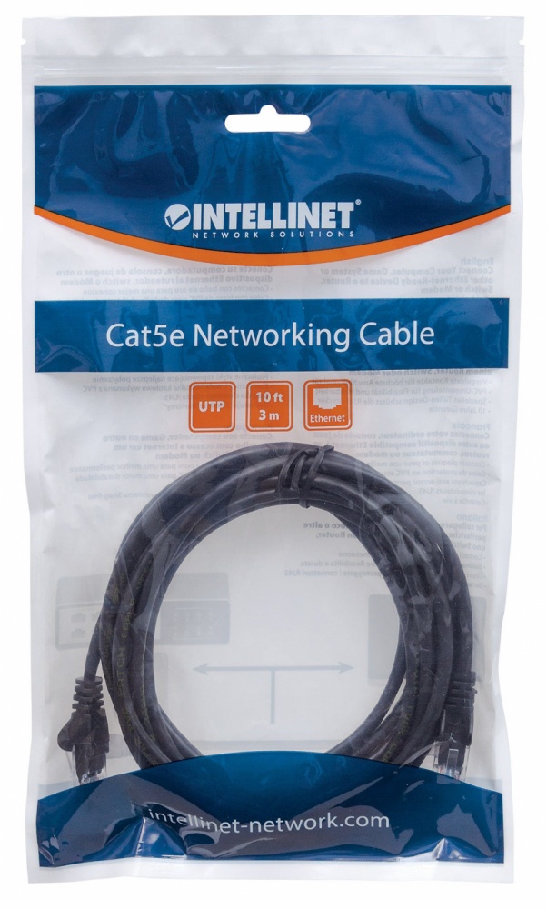 Cable Patch Cat6 Intellinet UTP 100% Cobre RJ-45 - RJ-45 1 Metro