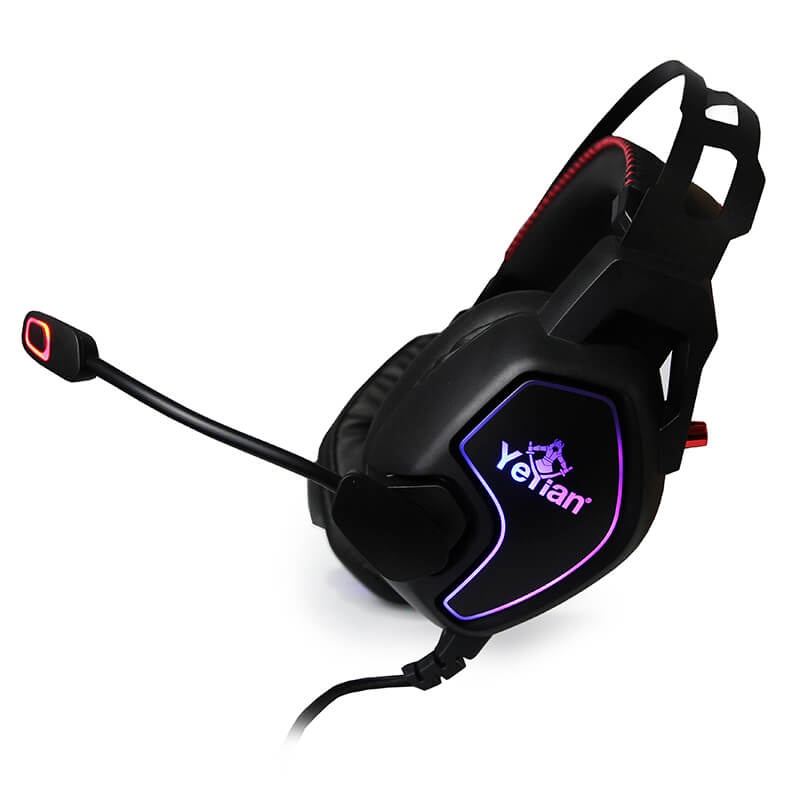 Audífonos Yeyian Gamer Vicious Serie 3000 Alámbrico 2 Metros USB/3.5mm