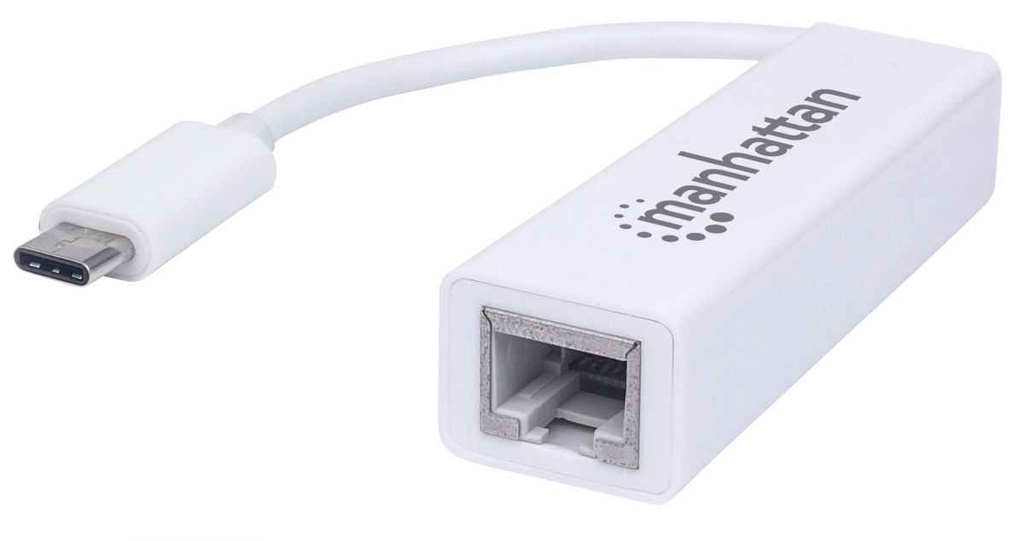 Adaptador Manhattan De USB Tipo C - Red Gigabit
