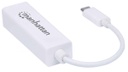 Adaptador Manhattan De USB Tipo C - Red Gigabit