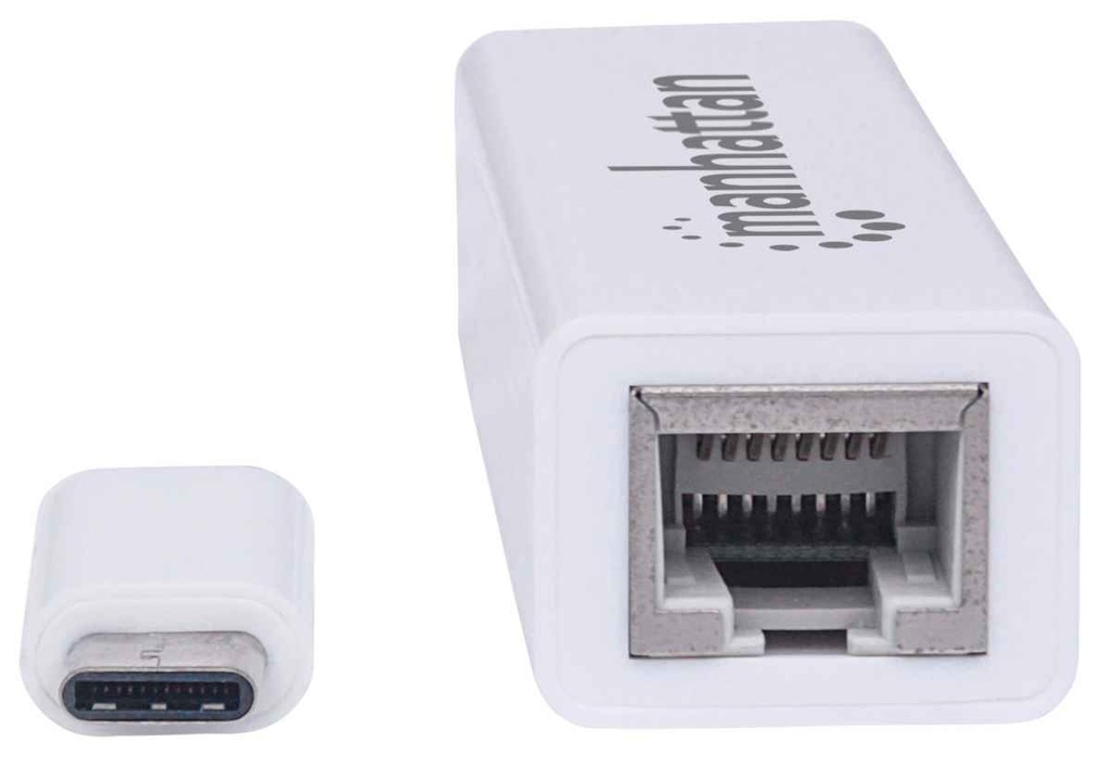 Adaptador Manhattan De USB Tipo C - Red Gigabit