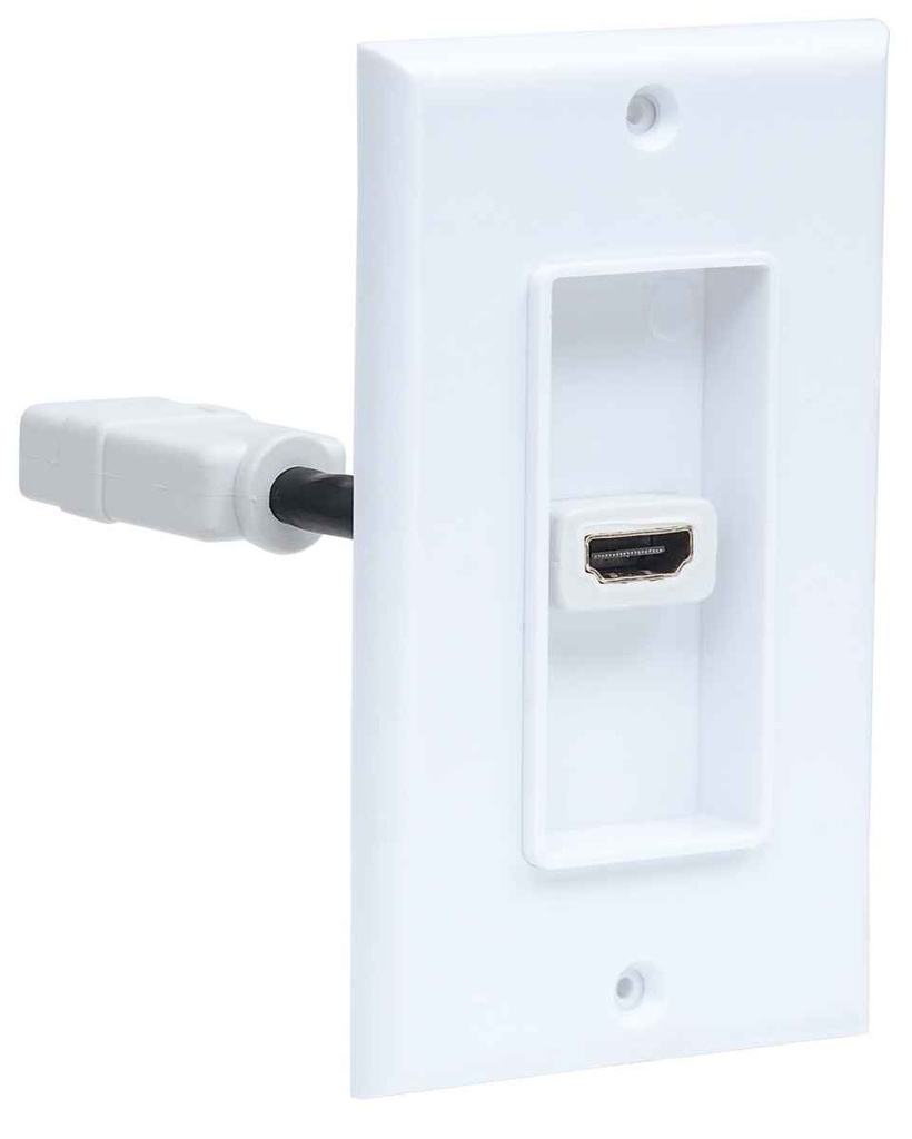 Placa Para Pared HDMI 1 Salida Manhattan