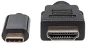 Cable Manhattan USB C - HDMI Convierte Una Señal Modo DP Alt - HDMI 4K