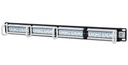Panel De Parcheo Intellinet Cat5e 1U 24 Puertos RJ-45