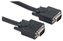 Cable De Video Manhattan Para Monitor SVGA 8mm VGA Macho - VGA Macho 7.5 Metros